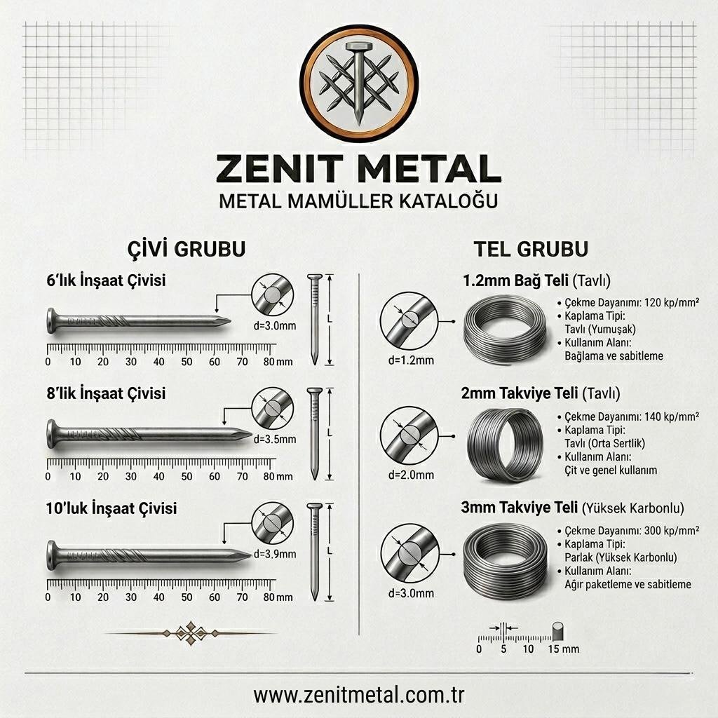 Çivi Çeşitleri